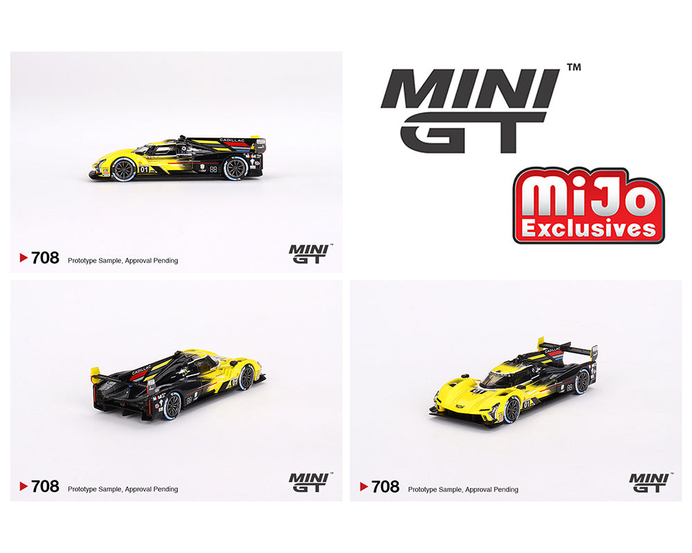 (Pre-Order) Mini GT 1:64 Cadillac V-Series.R #01 Cadillac Racing 2023 IMSA Daytona 24 Hrs 3rd Place – MiJo Exclusives