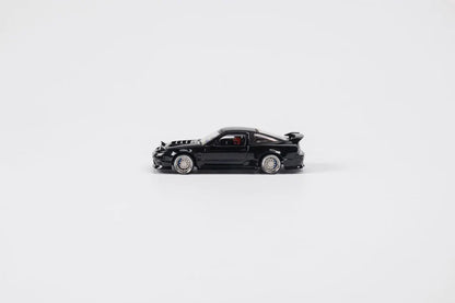 (Pre-Order) Micro Turbo 1/64 Custom 180SX Type X - Metallic Black