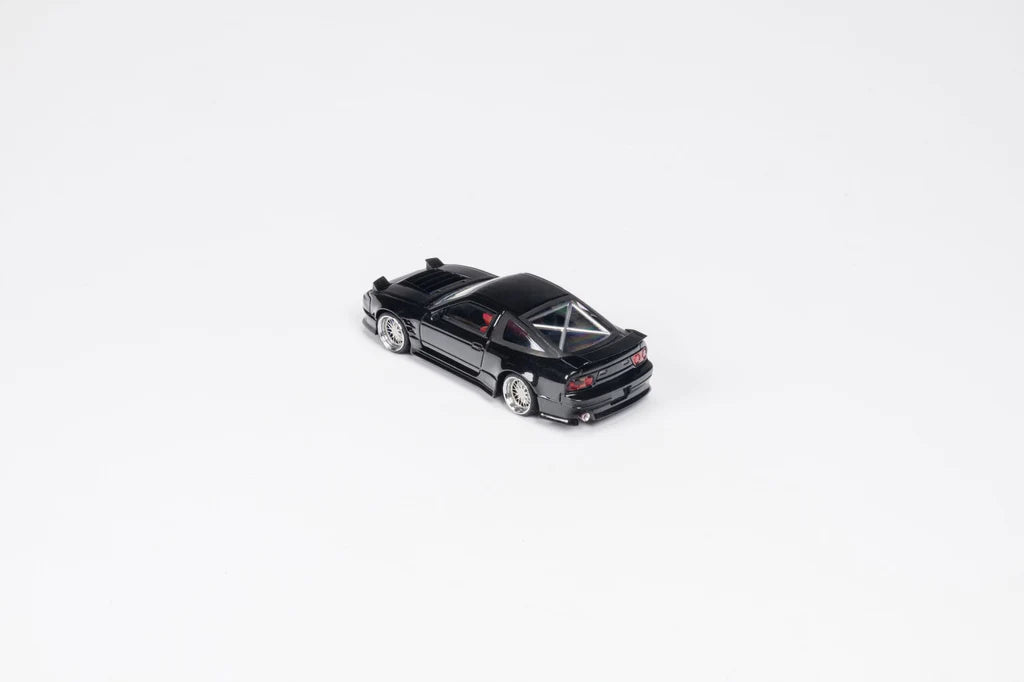 (Pre-Order) Micro Turbo 1/64 Custom 180SX Type X - Metallic Black